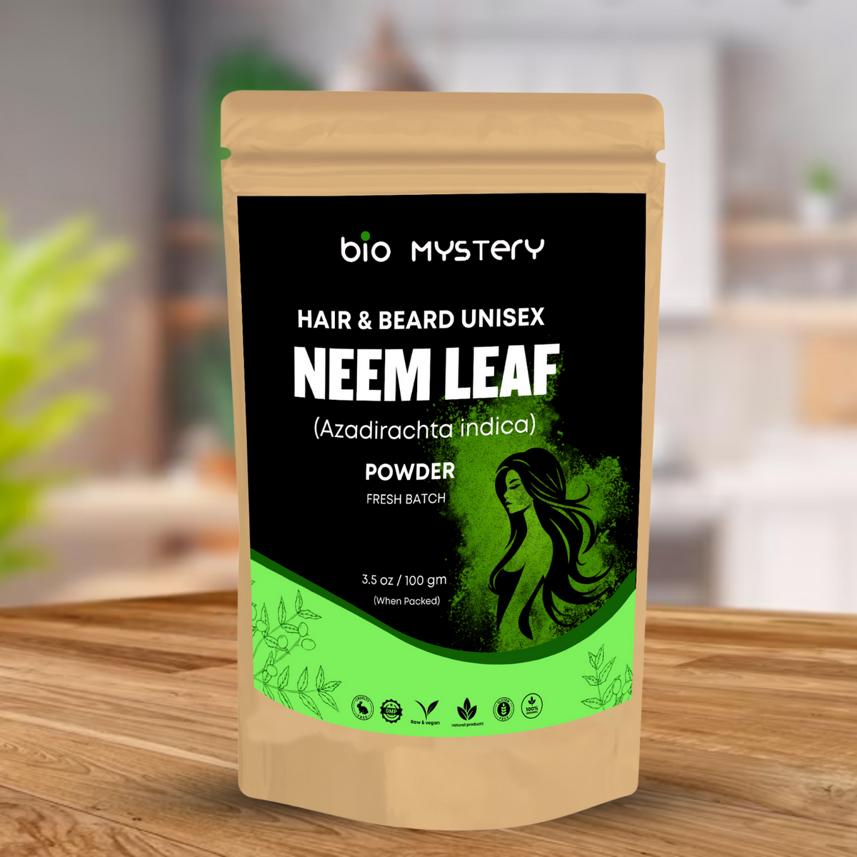 Neem Leaf Powder for Skin & Hair
