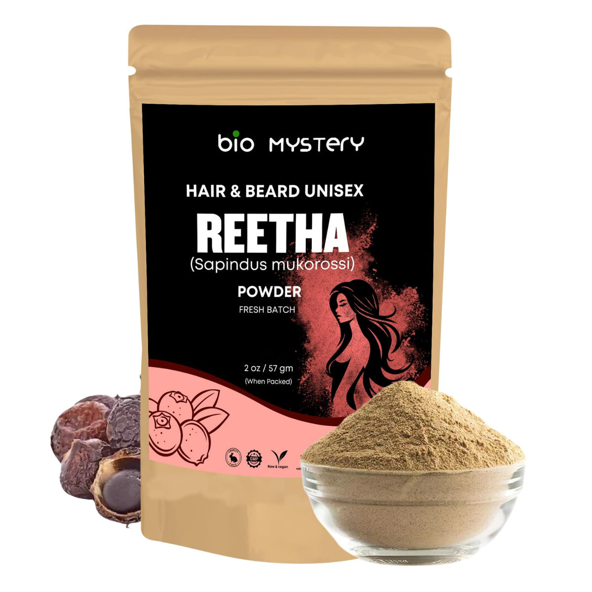 Reetha Powder for Hair (57g)