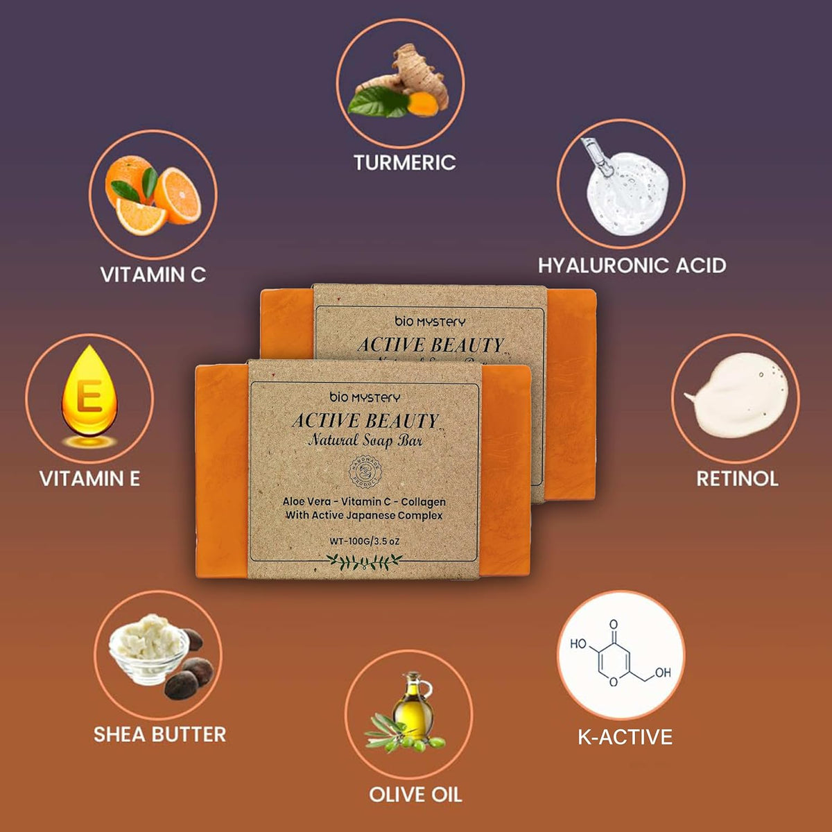 Active Beauty Soap Bars