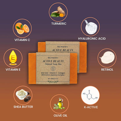 Active Beauty Soap Bars