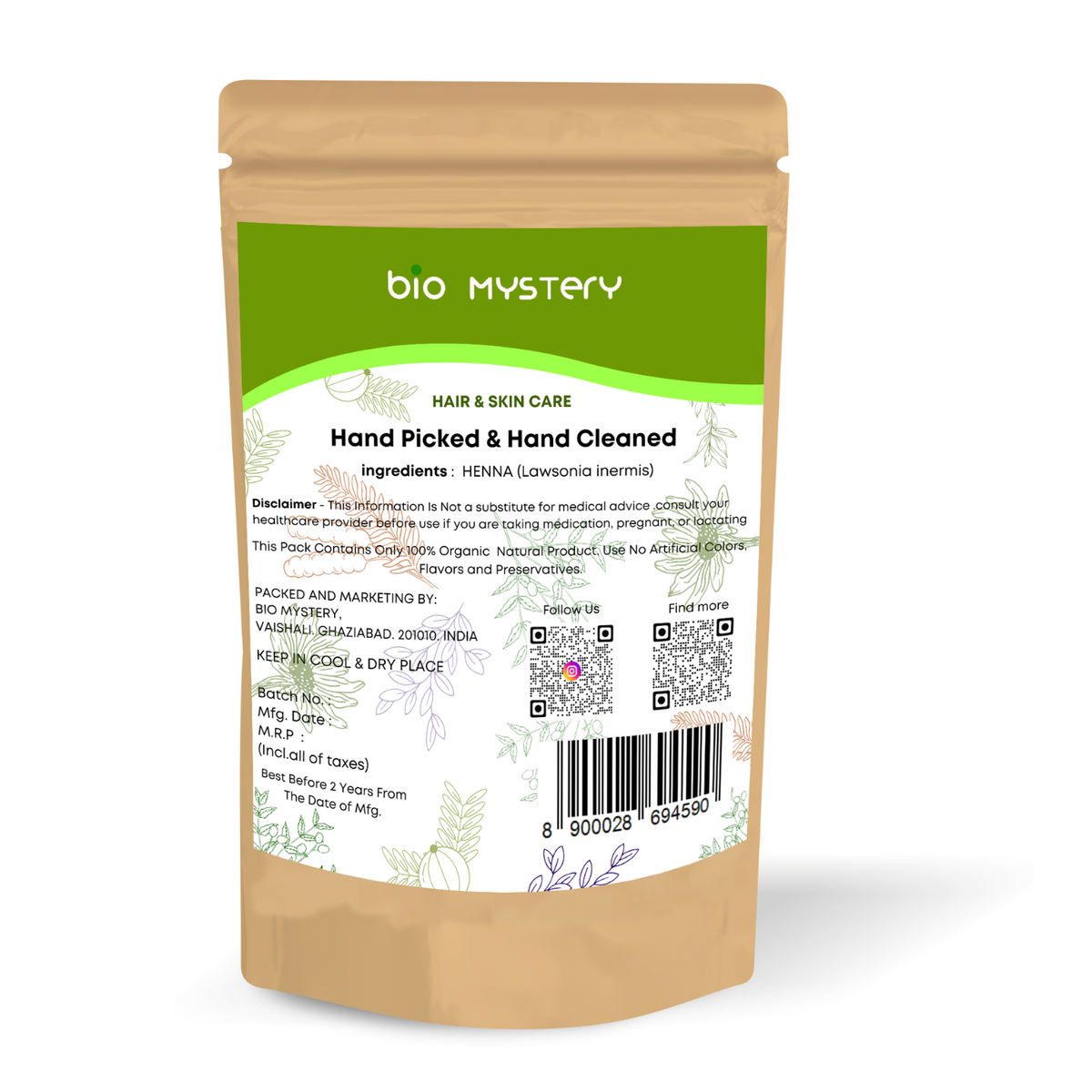 Natural Henna Powder (100g)